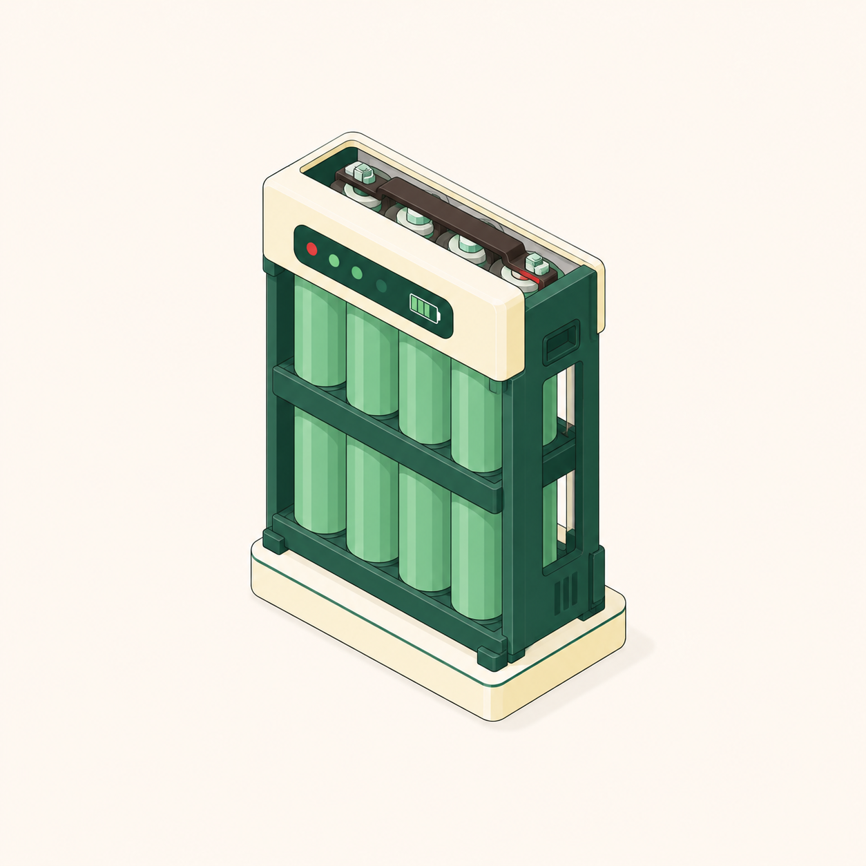 Battery pack built with the Chargis kit